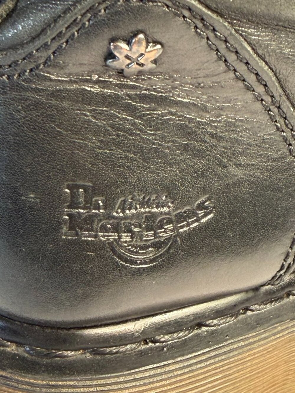 Dr.Martens Miranda vintage Black leather size L-8 Boots - Picture 13 of 16